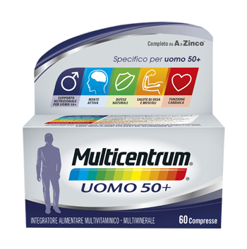MULTICENTRUM UOMO 50+ 60 COMPRESSE - Apotecalab srl