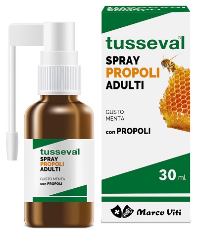 TUSSEVAL GOLA PROPOLI SPRAY PER ADULTI 30 ML - Apotecalab srl