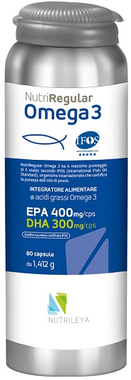 NUTRIREGULAR OMEGA 3 80 CAPSULE - Apotecalab srl