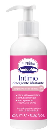 EUPHIDRA AMIDOMIO INTIMO DETERGENTE IDRATANTE 250 ML - Apotecalab srl