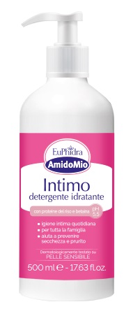 EUPHIDRA AMIDOMIO INTIMO DETERGENTE IDRATANTE 500 ML - Apotecalab srl