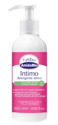 EUPHIDRA AMIDOMIO INTIMO DETERGENTE ATTIVO 250 ML - Apotecalab srl