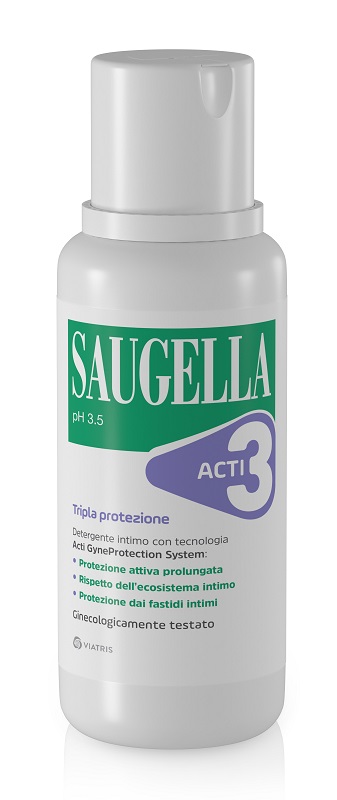 SAUGELLA ACTI3 DETERGENTE INTIMO 250 ML - Apotecalab srl
