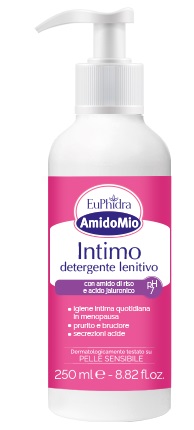 EUPHIDRA AMIDOMIO INTIMO DETERGENTE LENITIVO PH 7 250 ML - Apotecalab srl