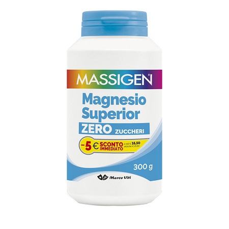 MASSIGEN MAGNESIO SUPERIOR PROMO 300 G - Apotecalab srl