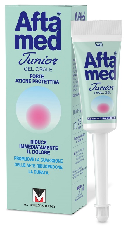 GEL AFTAMED JUNIOR ACIDO IALURONICO 10 ML - Apotecalab srl