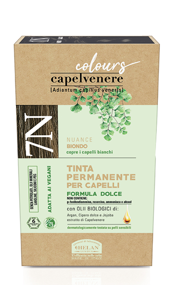 CAPELVENERE COLOURS TINTA CAPELLI 7N BIONDO - Apotecalab srl