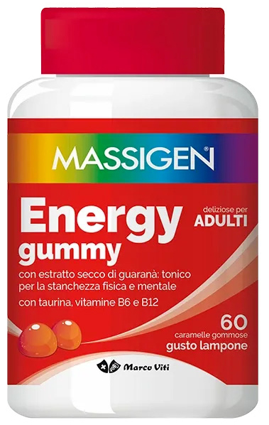 MASSIGEN ENERGY GUMMY 60 CARAMELLE - Apotecalab srl