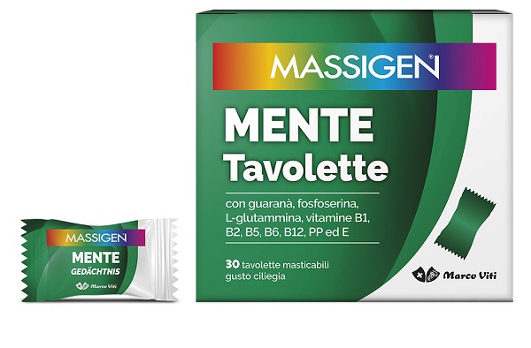 MASSIGEN MENTE 30 TAVOLETTE MASTICABILI - Apotecalab srl