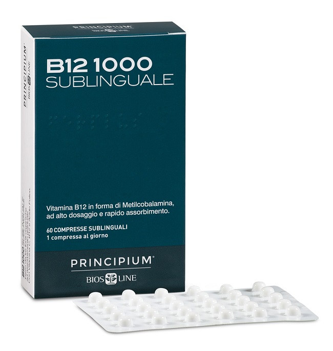 PRINCIPIUM B12 1000 60 COMPRESSE SUBLINGUALI - Apotecalab srl