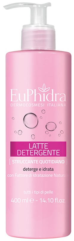 EUPHIDRA LATTE DETERGENTE STRUCCANTE QUOTIDIANO 400 ML - Apotecalab srl