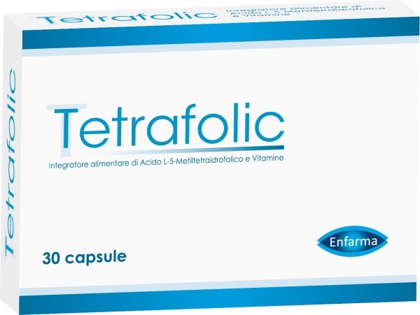 TETRAFOLIC 30 CAPSULE - Apotecalab srl