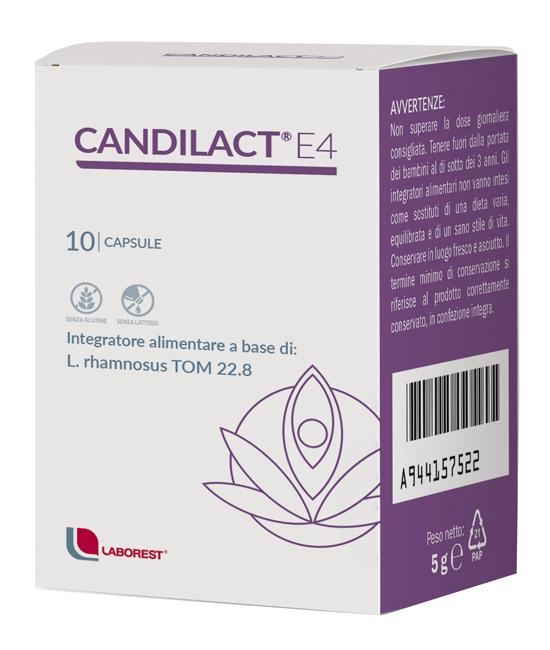 CANDILACT E4 10 CAPSULE - Apotecalab srl