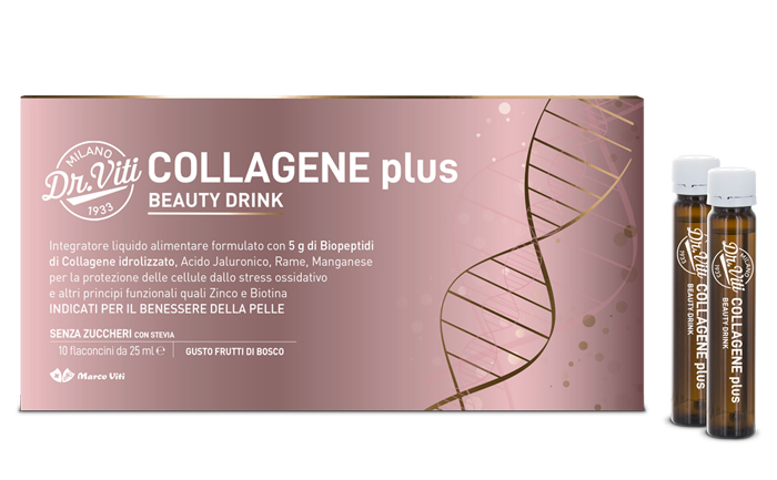 DR VITI COLLAGENE BEAUTY DRINK PLUS 250 ML - Apotecalab srl