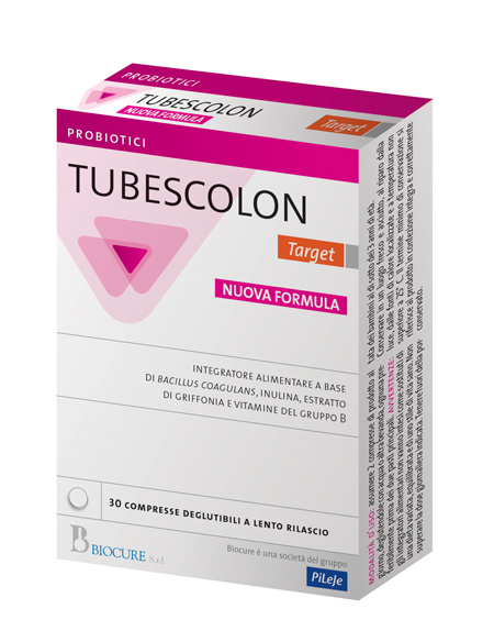 TUBESCOLON TARGET 30 COMPRESSE NUOVA FORMULA - Apotecalab srl