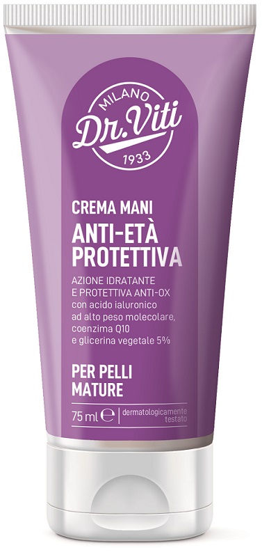 DR VITI CREMA MANI ANTI ETA' PROTETTIVA 75 ML - Apotecalab srl