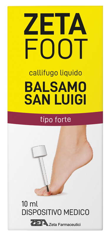 ZETAFOOT CALLIFUGO LIQUIDO BALSAMO SAN LUIGI 10 ML - Apotecalab srl