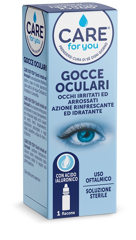CARE FOR YOU GOCCE OCULARI OCCHI IRRITATI ARROSSATI 15 ML - Apotecalab srl