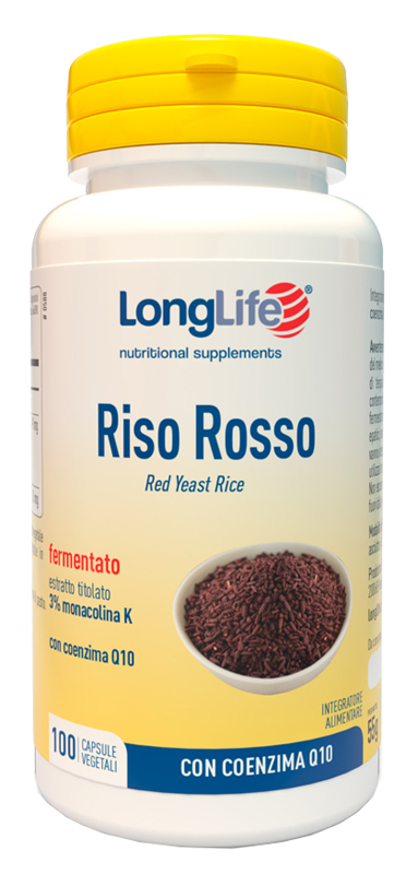 LONGLIFE RISO ROSSO 100 CAPSULE VEGETALI - Apotecalab srl