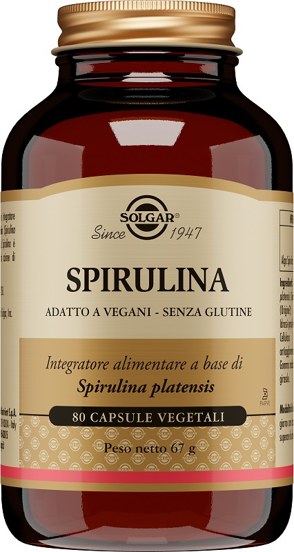 SPIRULINA 80 CAPSULE VEG - Apotecalab srl