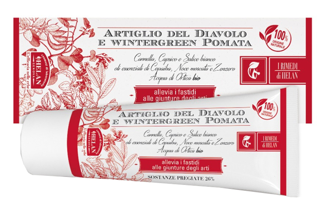 I RIMEDI DI HELAN ARTIGLIO DIAVOLO WINTERGREEN POMATA 75 ML - Apotecalab srl