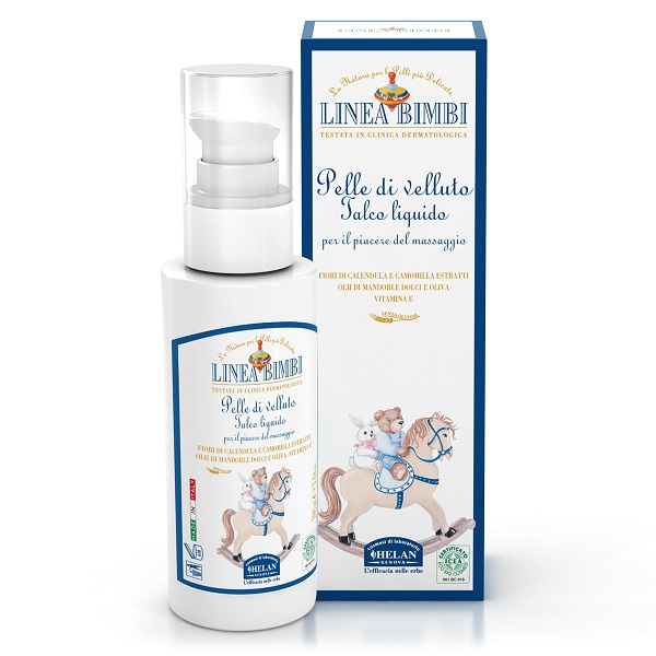 HELAN BIMBI PELLE DI VELLUTO TALCO LIQUIDO 240 ML - Apotecalab srl