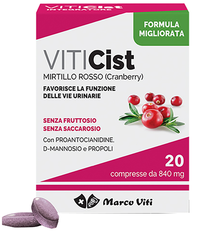VITICIST MIRTILLO 20 COMPRESSE RIVESTITE - Apotecalab srl