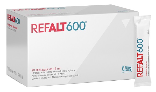 REFALT 600 20 STICK PACK X 15 ML - Apotecalab srl