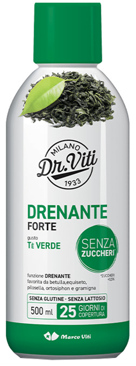 DRENANTE FORTE TE' VERDE 500 ML - Apotecalab srl
