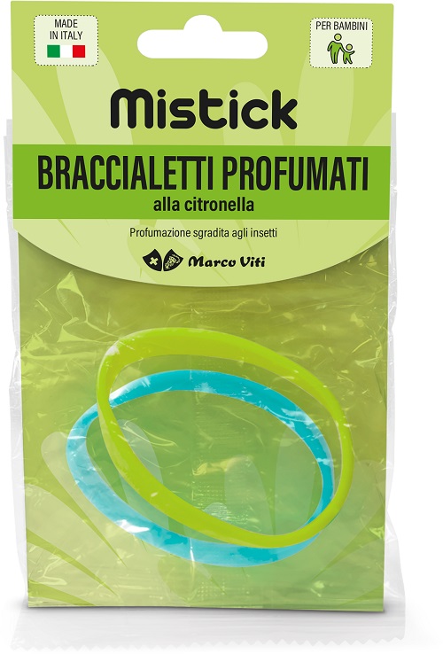 MISTICK BRACCIALETTI AZZURRO + VERDE 2 PEZZI - Apotecalab srl