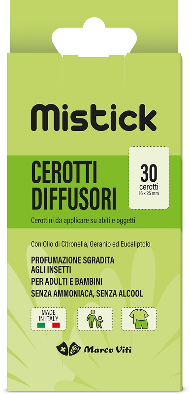 MISTICK CEROTTI CITRONELLA 30 PEZZI - Apotecalab srl