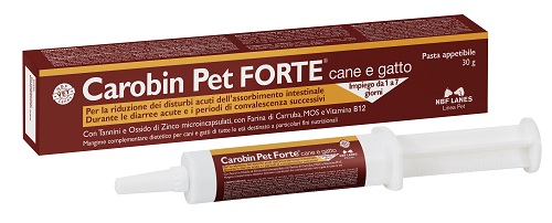 CAROBIN PET FORTE PASTA 30 G - Apotecalab srl