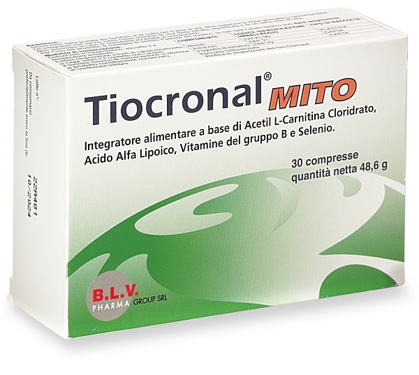 TIOCRONAL MITO 30 COMPRESSE - Apotecalab srl