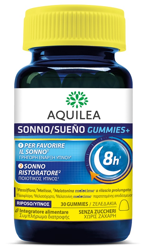 AQUILEA SONNO 30 GUMMIES CON EDULCORANTE - Apotecalab srl