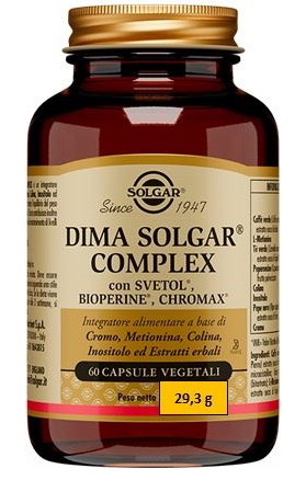 DIMA SOLGAR COMPLEX 60 CAPSULE VEGETALI - Apotecalab srl