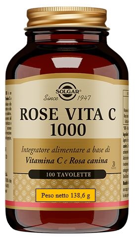 ROSE VITA C 1000 100 TAVOLETTE - Apotecalab srl