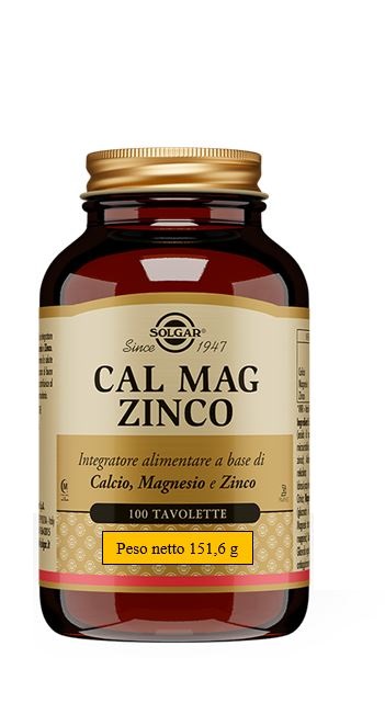 CAL MAG ZINCO 100 TAVOLETTE - Apotecalab srl