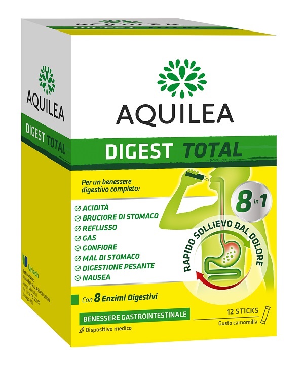 AQUILEA DIGEST TOTAL 12 STICK 2,5 G - Apotecalab srl