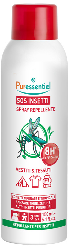 PURESSENTIEL SPRAY TESSUTI INSETTI 150 ML - Apotecalab srl
