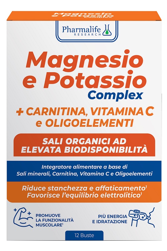 MAGNESIO & POTASSIO COMPLEX 12 BUSTINE - Apotecalab srl