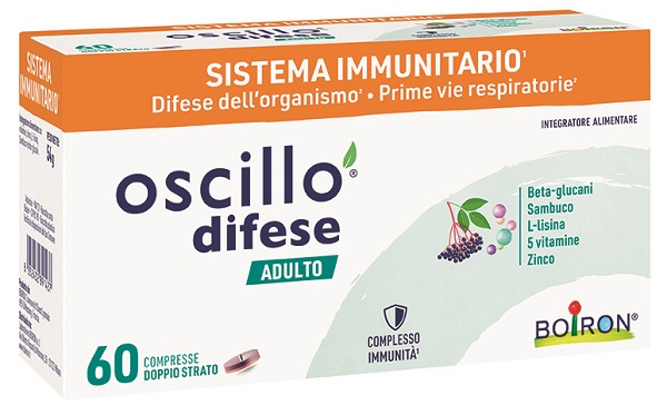 OSCILLO DIFESE ADULTO 60 COMPRESSE - Apotecalab srl