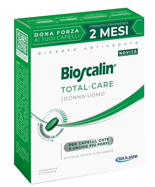 BIOSCALIN TOTAL CARE 60 COMPRESSE - Apotecalab srl