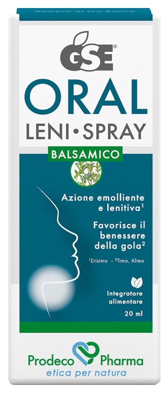 GSE ORAL LENI SPRAY 20 ML - Apotecalab srl