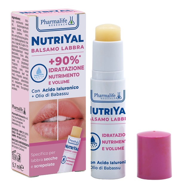 NUTRIYAL BALSAMO LABBRA ACIDO IALURONICO 5,7 ML - Apotecalab srl
