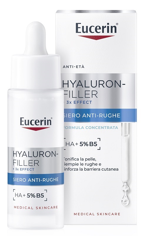 EUCERIN HYALURON-FILLER + 3X EFFECT SIERO ANTI-RUGHE 30 ML - Apotecalab srl