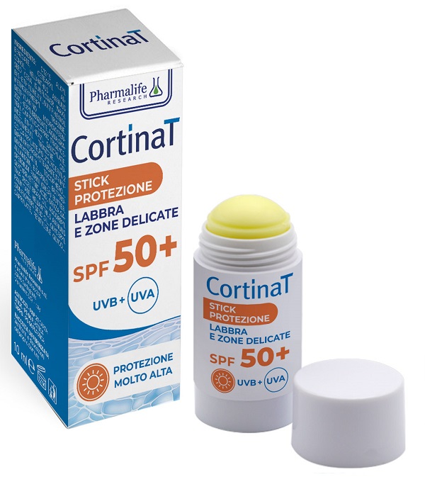CORTINAT STICK LABBRA E ZONE DELICATE SPF50+ 10 ML - Apotecalab srl