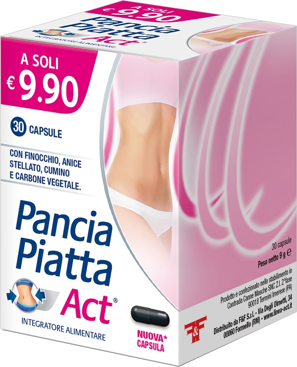 PANCIA PIATTA ACT 30 CAPSULE - Apotecalab srl