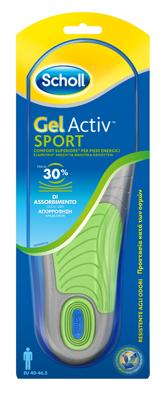 SCHOLL GEL ACTIV SPORT UOMO - Apotecalab srl