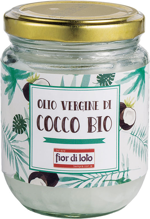 FIOR DI LOTO OLIO VERGINE DI COCCO BIO 200 ML - Apotecalab srl