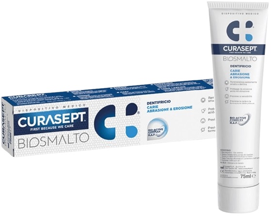 CURASEPT BIOSMALTO CARIE DENTIFRICIO 75 ML - Apotecalab srl